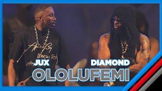 DIAMOND, JUX PERFOMING 'OLOLUFE MI' | Wasafi festival 2024 Mbeya