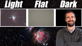 How to take Light, Flat, Bias & Dark Calibration Frames for Astrophotography