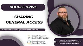 My Drive: Sharing - General Access