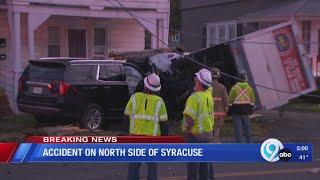 Accident on North Side of Syracuse