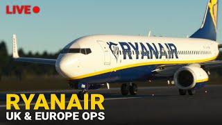 PMDG 737-800 Ryanair Ops - MSFS Live!