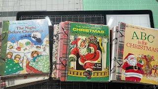 Christmas LGB ring bound junk journals