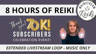 8 Hours Reiki + Music  Looped Whole Body Session