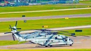 US Marines Sikorsky CH53 Helicopters Bad Mood Day Spotting TPA