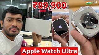 Apple Watch ULTRA  Unboxing | Midnight Ocean Band