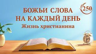 Божьи слова на каждый день: Божий характер и то, чем Бог обладает и является | Отрывок 250