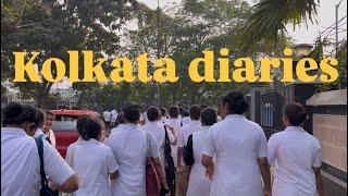 || life lately ||  a day in my life as a student nurse ||  Kolkata diaries 1 || 🪷‍️