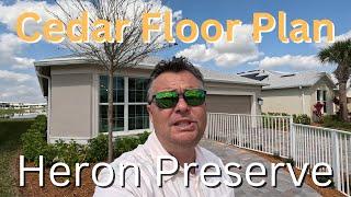 Best Value In Heron Preserve at Tradition | Cedar Floor Plan | Kolter Homes | Port St Lucie FL