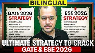 Ultimate Strategy to crack GATE & ESE 2026 | Must Watch | Bilingual | Ankit Goyal | One Man Army