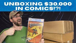 Unboxing $30,000 in Comic Keys! Huge Comic Haul!