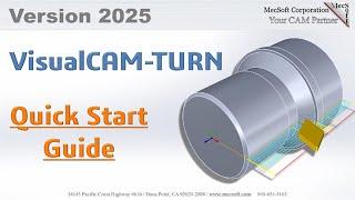 VisualCAD/CAM 2025 TURN Quick Start