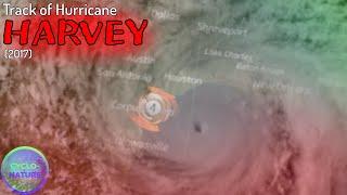 Track of Hurricane Harvey (2017)