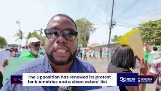 Protesters Slam Gov't, Demand Voter Biometrics Over Faked Election Rolls