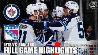 Winnipeg Jets vs. New York Rangers | Full Game Highlights | ESPN NHL