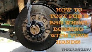 How to check for a bad wheel bearing! Super trick! . Great video if you didn’t know!!