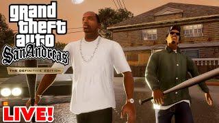 GTA San Andreas Definitive Edition LIVE Gameplay | Grove Street For Life! #GTASA #SanAndreasLive