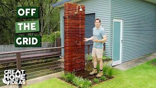 How To Build A Backyard Shower Without Plumbing | S29 Ep5 | Great Home Ideas