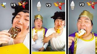 Mystery Sauce Challenge Collection || Funny Mukbang || TikTok Video