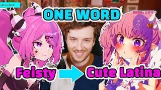 with one word CDawgVA Changes Ironmouse from Feisty Latina to Cute Latina