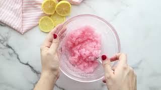 How to Make a Pink Lemonade Sugar Scrub Recipe