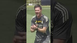 샤비 알론소의 레알 첫 훈련에서 벌어진 일 