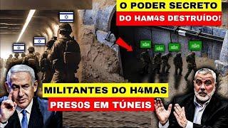 Até o Egito não acreditava! IDF descobre 25 túneis do H͎4͎M͎4͎S͎ se estendendo até o meio do Sinai!