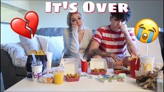 Why We Almost Broke Up (Mukbang)