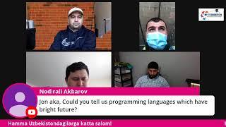 Live stream with Jon Toshmatov