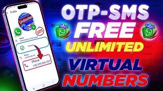 Get Free Unlimited Temp Number For Whatsapp, Telegram & GMAIL Verification | Best app for virtual no