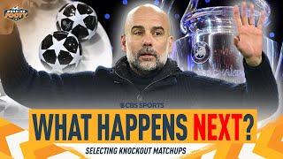 CRAZY POSSIBILITIES: Explaining How the NEW Champions League Knockout Draw Works | CBS Sports Golazo