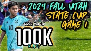 100K!!! 2024 FALL UTAH STATE CUP EPISODE 1 | REDEMPTION SEASON — U13 UTAH REAL VS U13 UTAH AVALANCHE