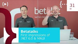 31. First impressions of .NET 6.0 & MAUI