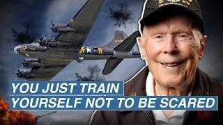 WWII Vet Recounts Intense Bombing Runs Against Nazi Targets | WWII | Richard Nelms