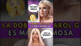 La doble de Karol G es más hermosa