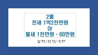 [오포신현리2룸전세.월세]넓은2룸 에그리나빌 서현역10분 광역버스 705m