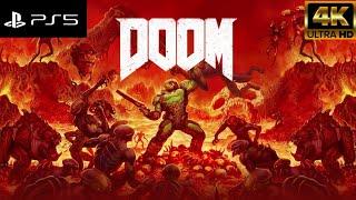 DOOM (2016) - Playstation 5 4K Gameplay No Commentary