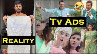 TV ADS VS REALITY - Arial Vs Aam Powder