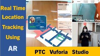 PTC Vuforia AR - Real Time Indoor Location Tracking