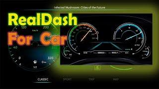 RealDash Car Launcher a Rich Look Dash Board for Android Car Stereo