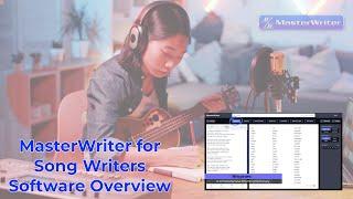 MasterWriter for SongWriters - New Version for 2020 - The Ultimate SongWriting Software!