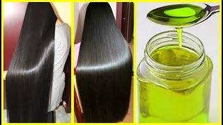 Homemade Oil To Stop Hair Fall & Hair Loss - Grow Extremely Long Hair & Thicker Hair