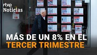 VIVIENDA: Su PRECIO SUBE en ESPAÑA más del DOBLE que la MEDIA de la UNIÓN EUROPEA | RTVE Noticias