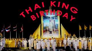 [4K]Thailand  The King's 70th Birthday Celebrations.[With Shah jee in Thailand]