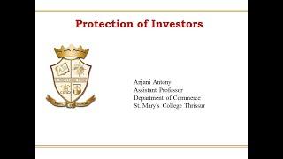 Protection of Investors