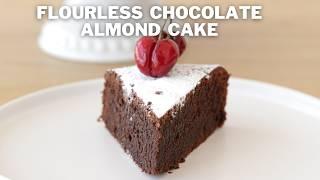 Flourless Chocolate Almond Cake Recipe (Caprese Cake)