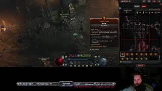 Diablo 4  Season6 - Farming more with Infinite Razor wing Spiritborn! Gonna Grind POE2 on 6.!