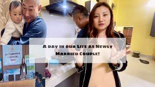 A Day in our Life as a Married Couple | Naga Couple Routine| Work-Life Balance |