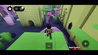 Playing squid game in Roblox