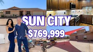 How to have space for an Rv in Sun City Arizona Home Tour