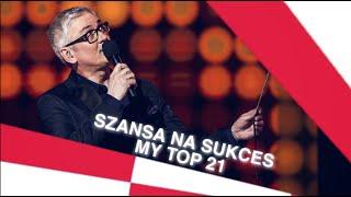 Szansa na Sukces Eurowizja 2020 - MY TOP 21